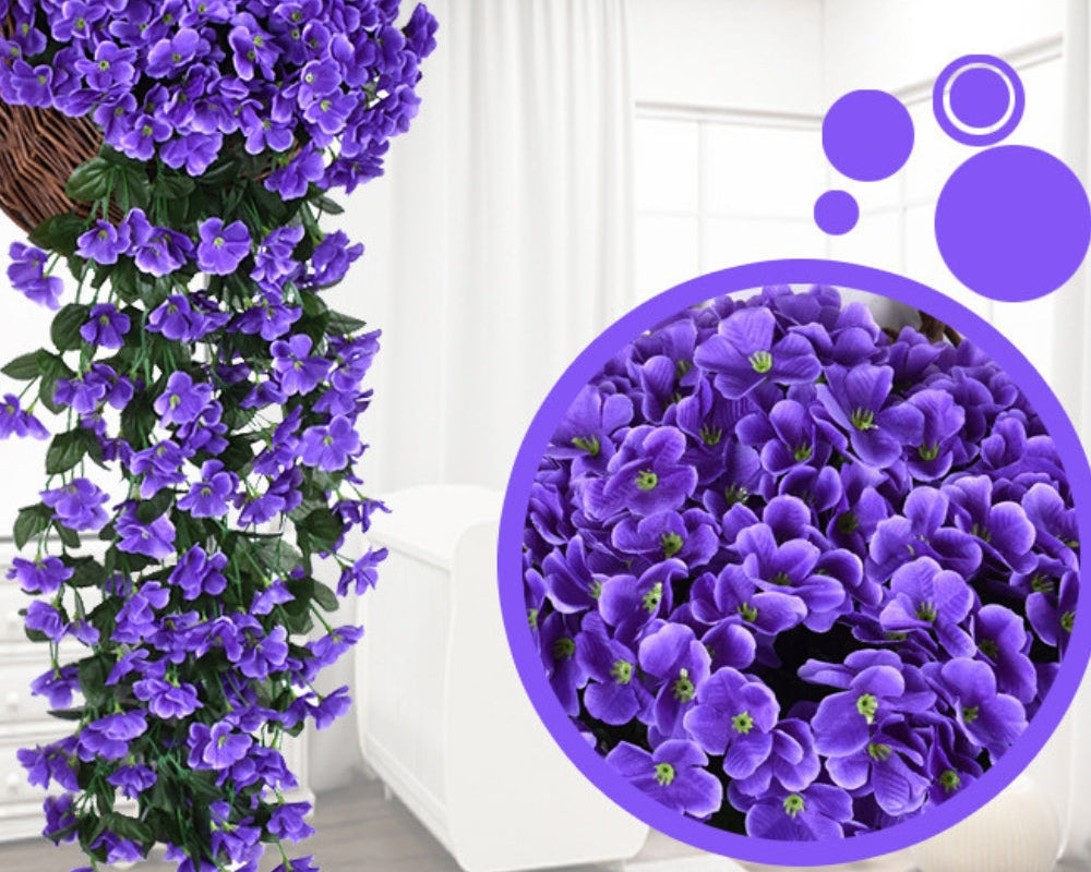 Charmante Orchideeën Cascade | Kunstbloemen voor Elke Gelegenheid en Elk Seizoen