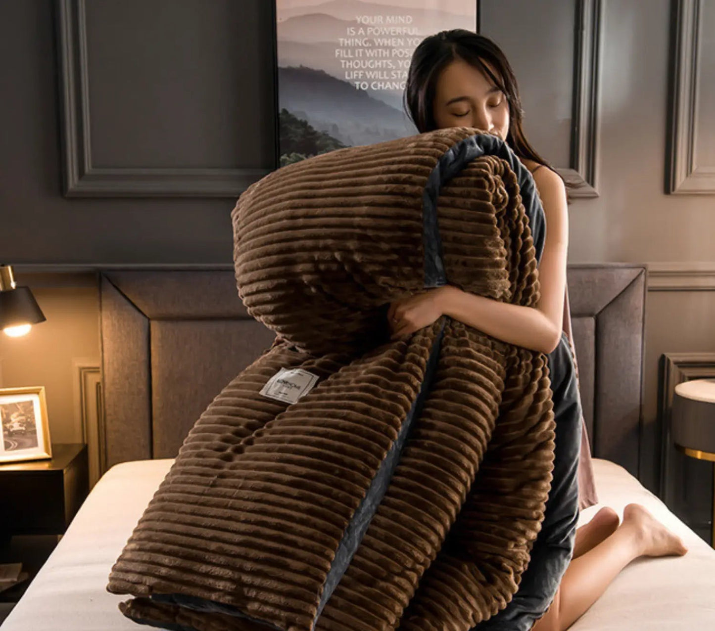 Fluwelen Fleece Dekbedovertrek | Extra warm deze koude dagen!