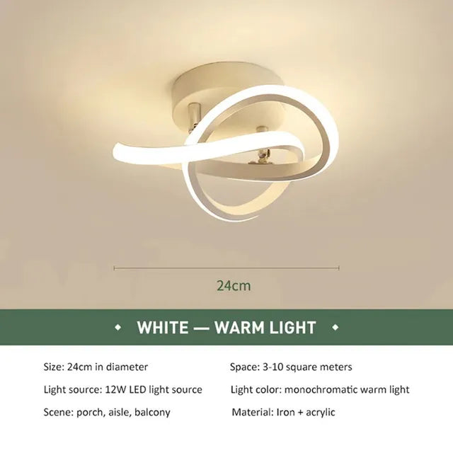 Modern LED Strip Ceiling Lights