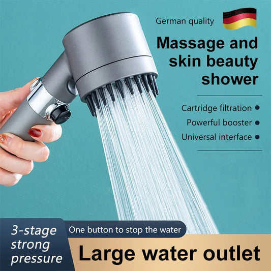 AquaGlow™ - Massage en schoonheid van de huid Multifunctionele douche