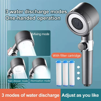 AquaGlow™ - Massage en schoonheid van de huid Multifunctionele douche