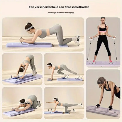 CoreFlex™ Pro Fitnessbord | Multifunctionele Total Body Thuis Fitnessapparatuur