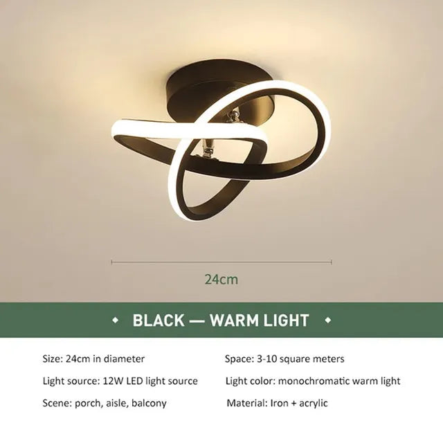 Modern LED Strip Ceiling Lights