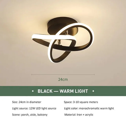 Modern LED Strip Ceiling Lights