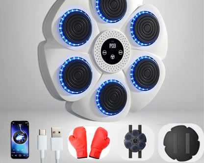 KnockOut™ Smart Muziek Boksmachine – Leuk bewegen en vet verbranden voor het hele gezin!