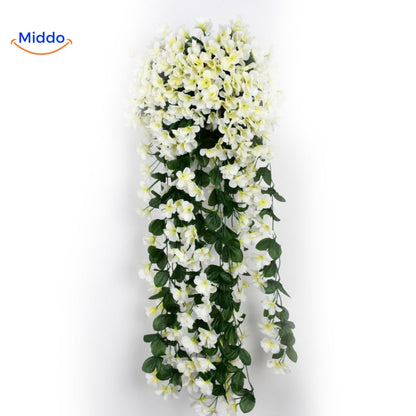 Charmante Orchideeën Cascade | Kunstbloemen voor Elke Gelegenheid en Elk Seizoen