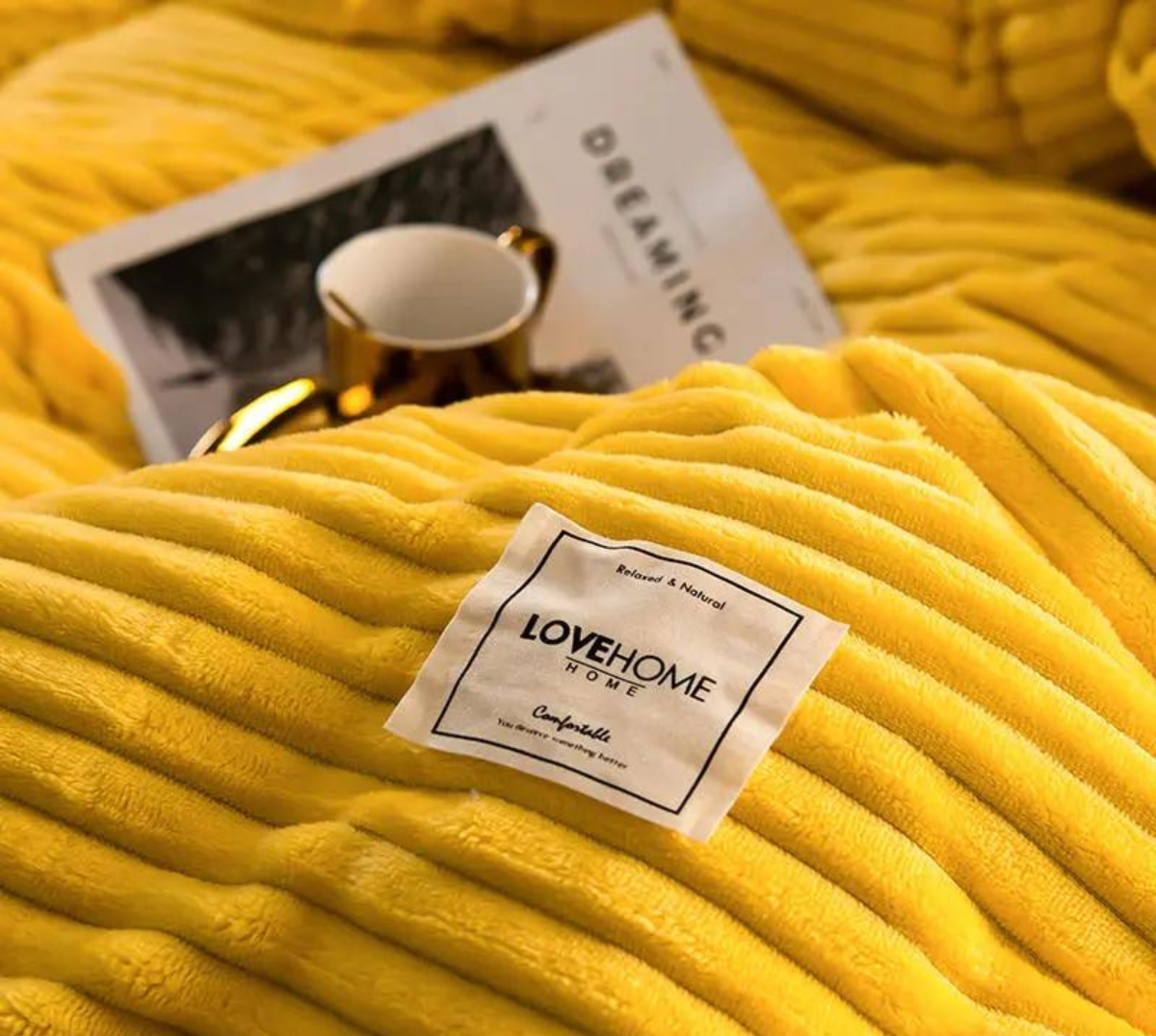 Fluwelen Fleece Dekbedovertrek | Extra warm deze koude dagen!