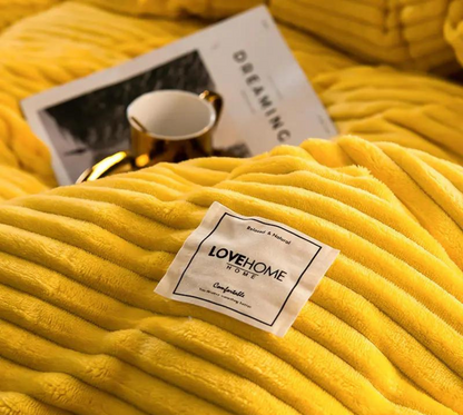 Fluwelen Fleece Dekbedovertrek | Extra warm deze koude dagen!