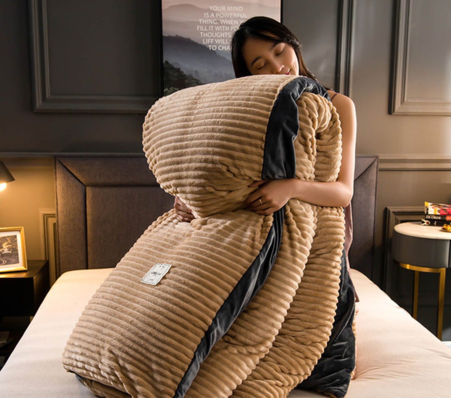 Fluwelen Fleece Dekbedovertrek | Extra warm deze koude dagen!