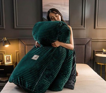 Fluwelen Fleece Dekbedovertrek | Extra warm deze koude dagen!