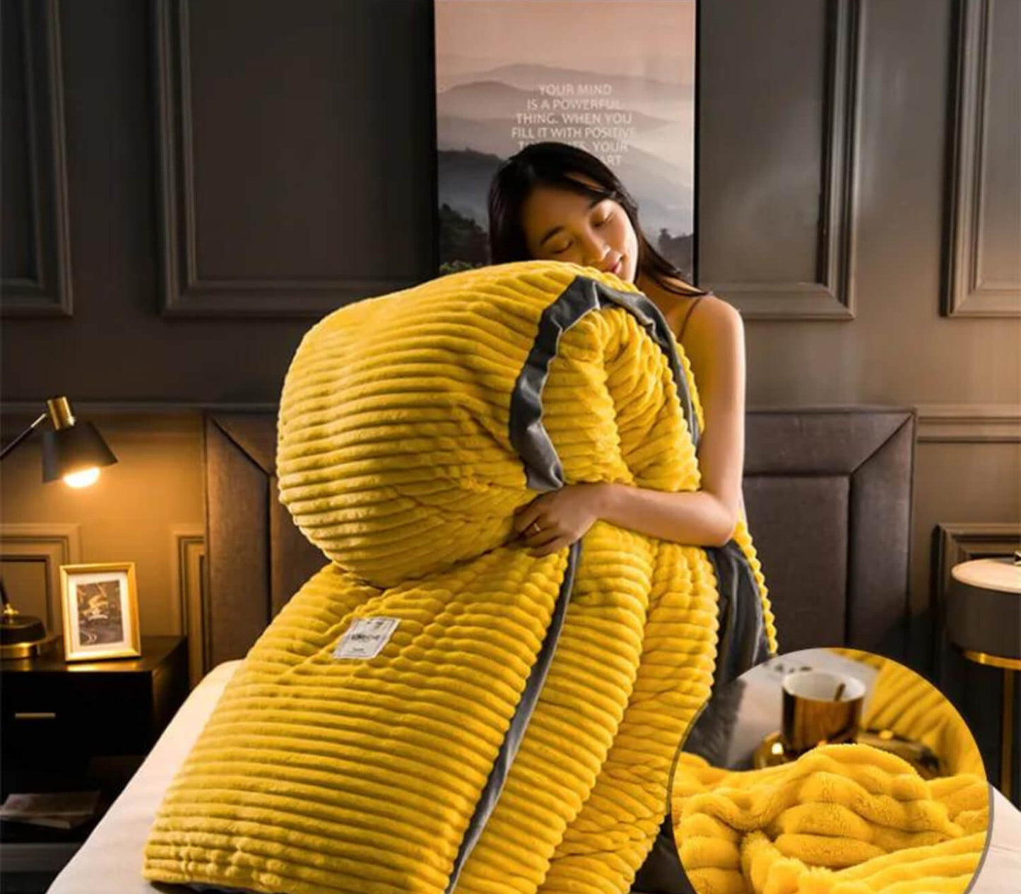 Fluwelen Fleece Dekbedovertrek | Extra warm deze koude dagen!