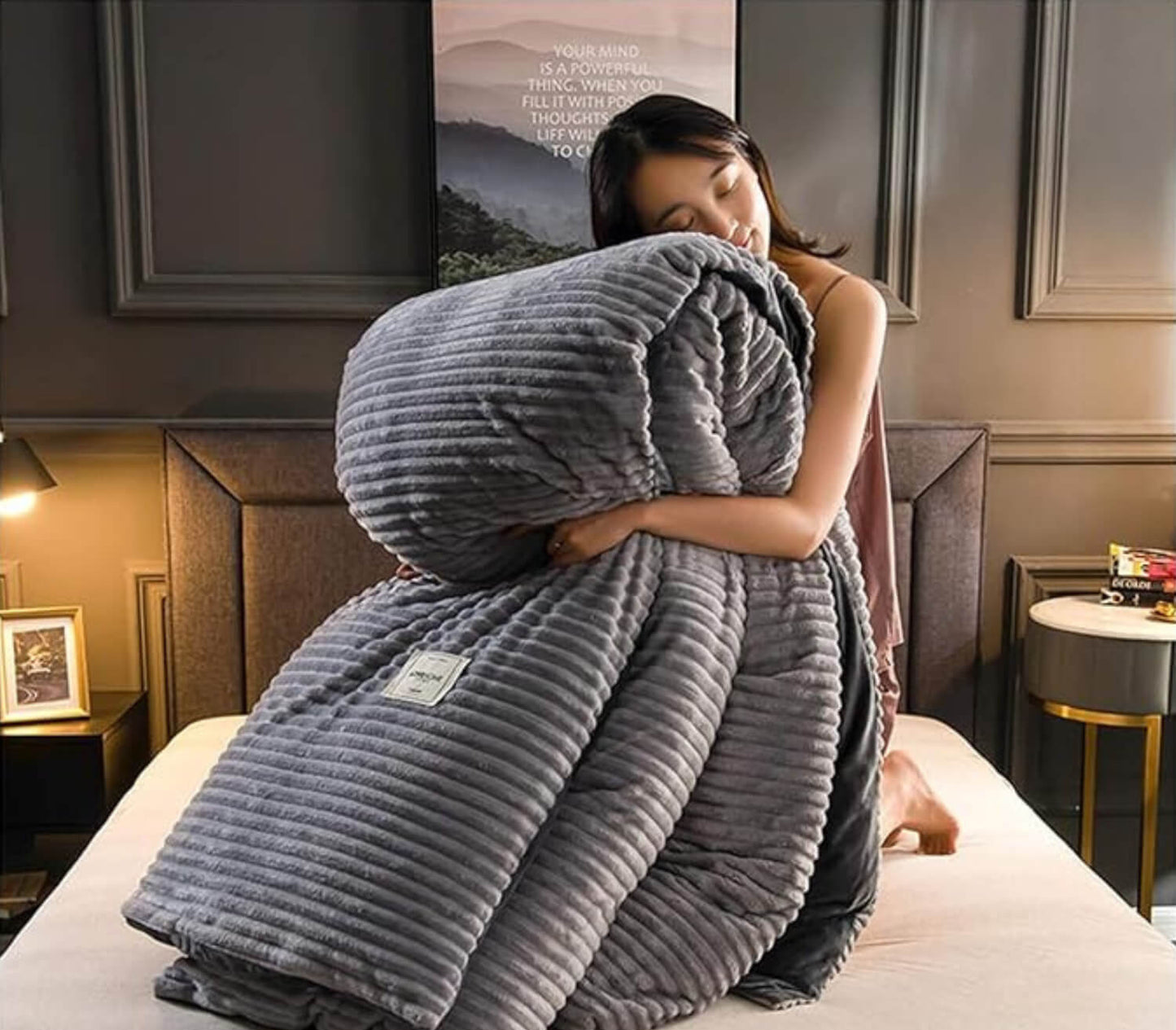 Fluwelen Fleece Dekbedovertrek | Extra warm deze koude dagen!