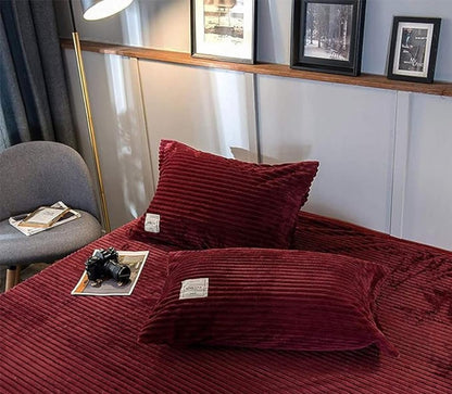 Fluwelen Fleece Dekbedovertrek | Extra warm deze koude dagen!