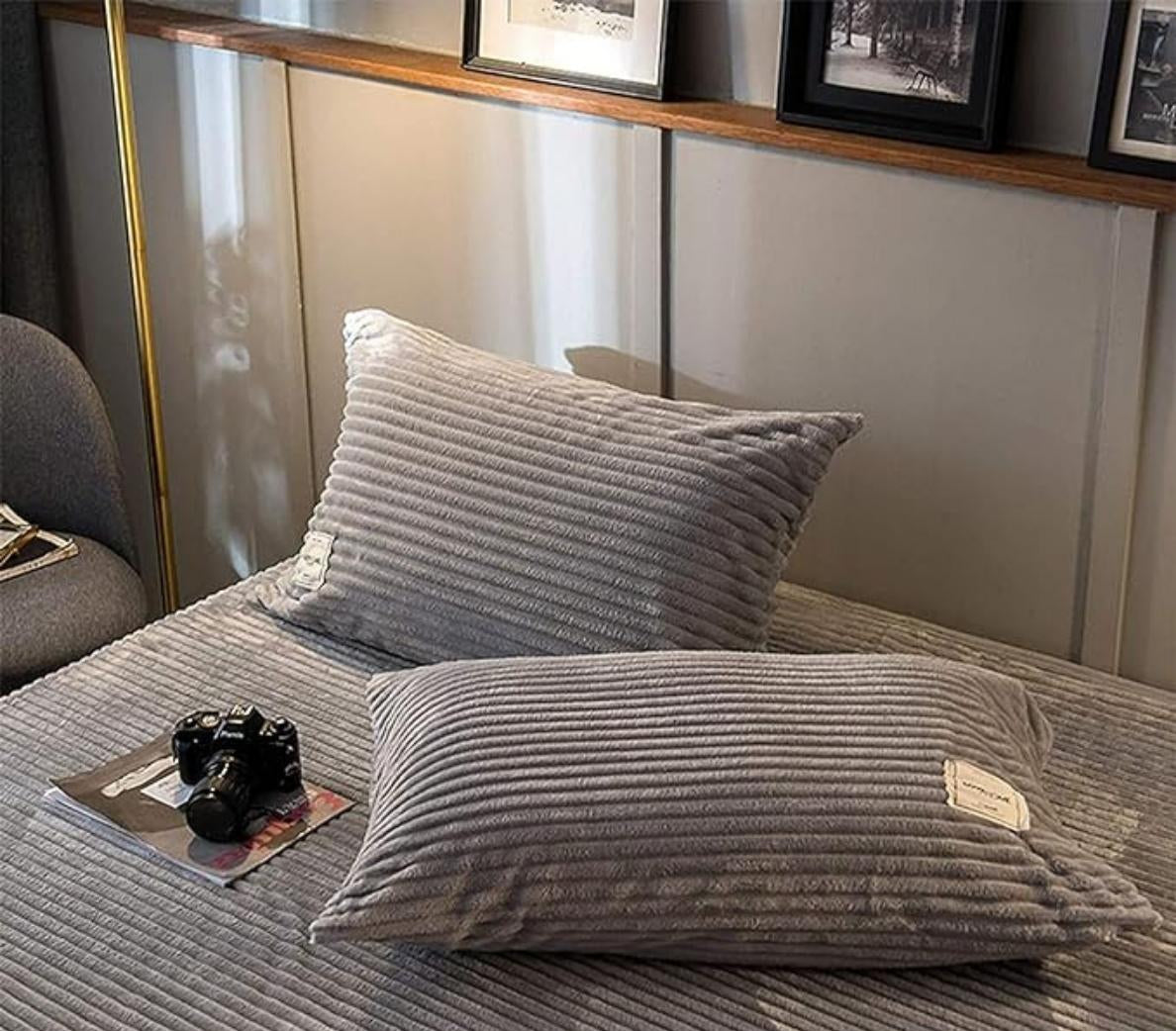 Fluwelen Fleece Dekbedovertrek | Extra warm deze koude dagen!