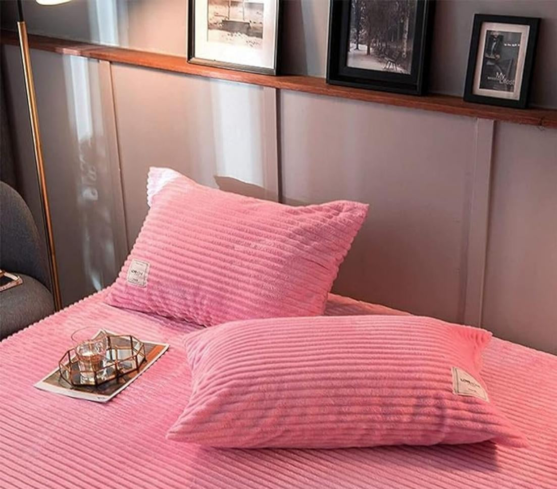 Fluwelen Fleece Dekbedovertrek | Extra warm deze koude dagen!