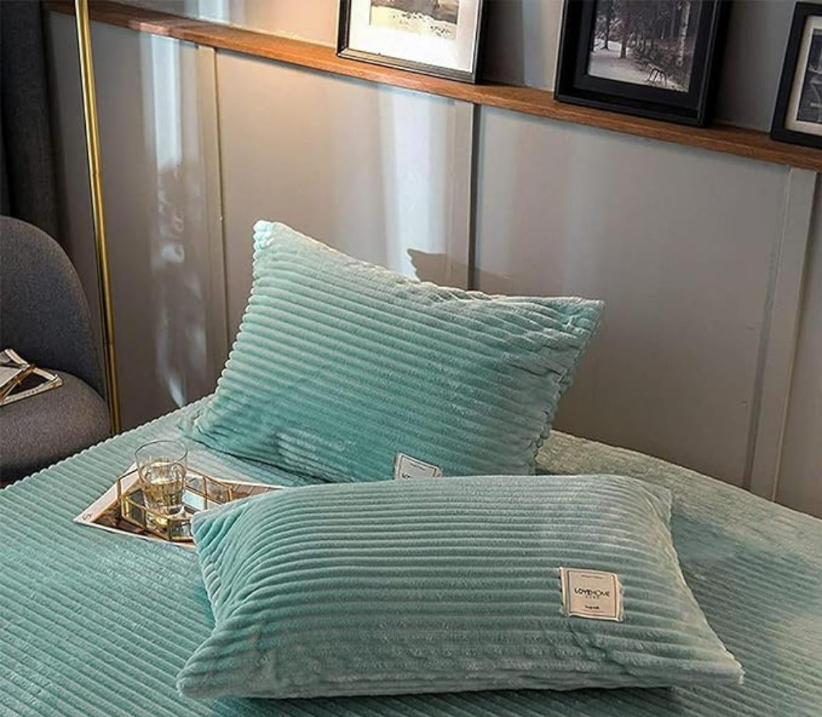 Fluwelen Fleece Dekbedovertrek | Extra warm deze koude dagen!