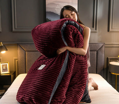 Fluwelen Fleece Dekbedovertrek | Extra warm deze koude dagen!