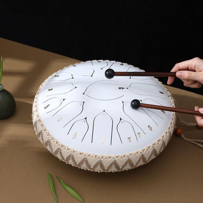 Harmonii KlankOase™ Steel Tongue Drum – Magisch Klankschaalgeluid voor Rust, Meditatie & Creatieve Expressie