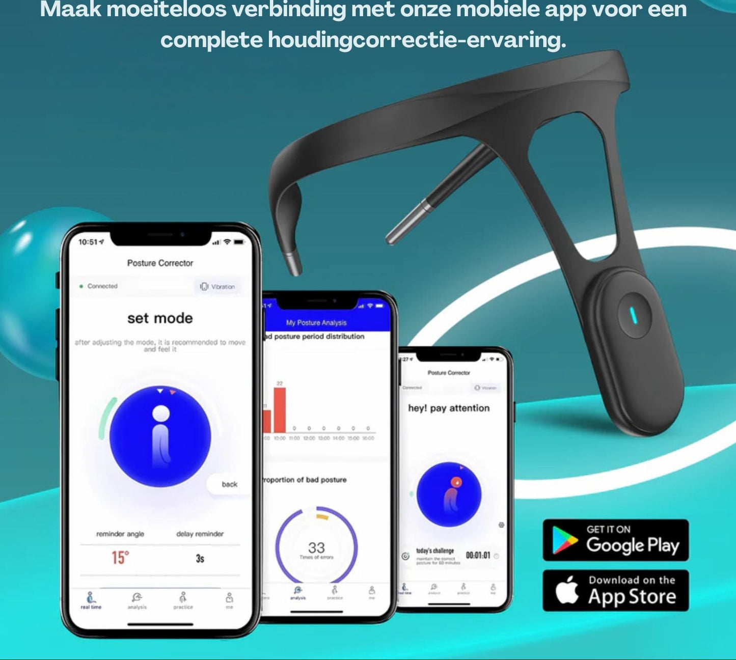 AlignPro™| Onzichtbare Houdingscorrector voor Iedereen!
