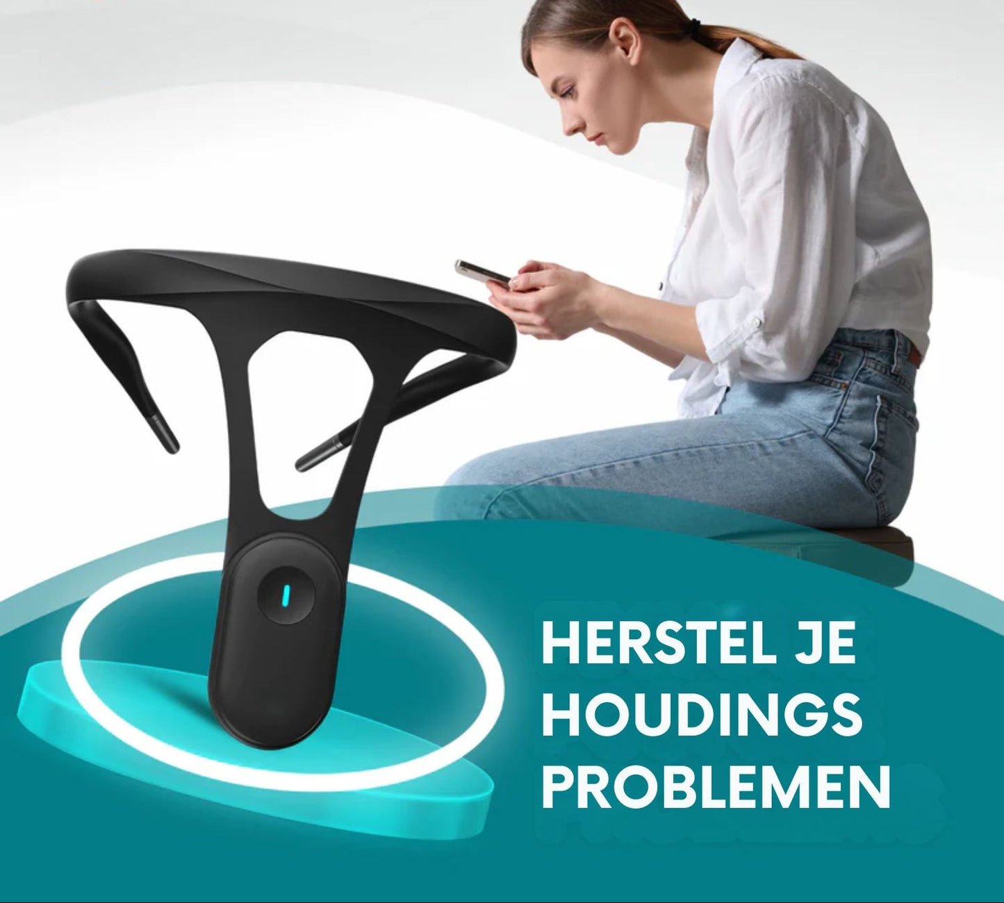 AlignPro™| Onzichtbare Houdingscorrector voor Iedereen!