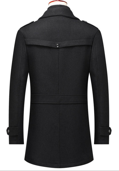 ShelbyCoat™ Classic Edition | Luxe Dubbele Kraag Trenchcoat voor Heren