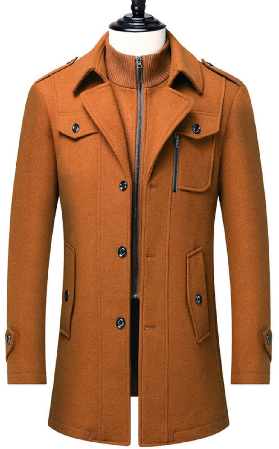 ShelbyCoat™ Classic Edition | Luxe Dubbele Kraag Trenchcoat voor Heren