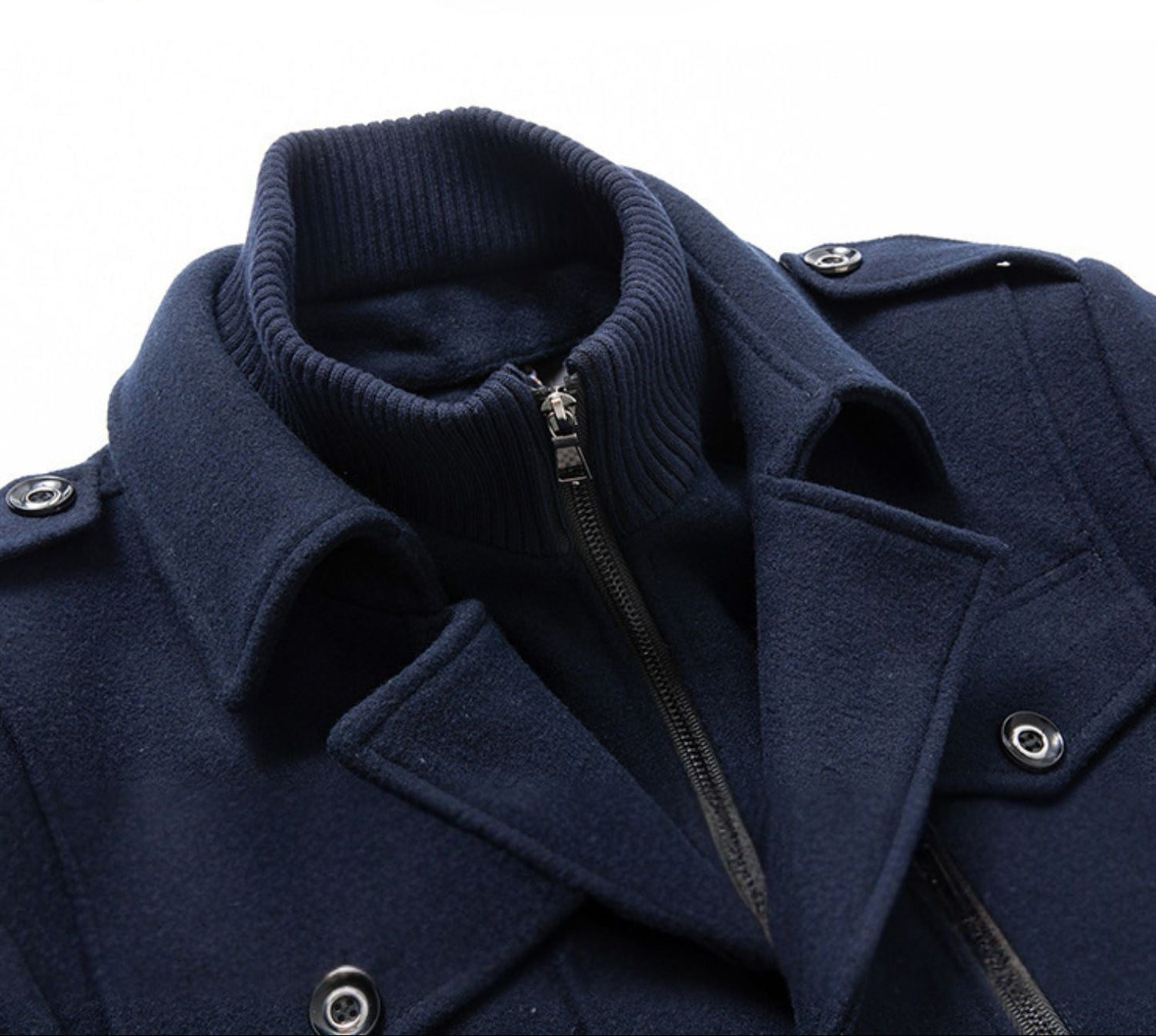 ShelbyCoat™ Classic Edition | Luxe Dubbele Kraag Trenchcoat voor Heren
