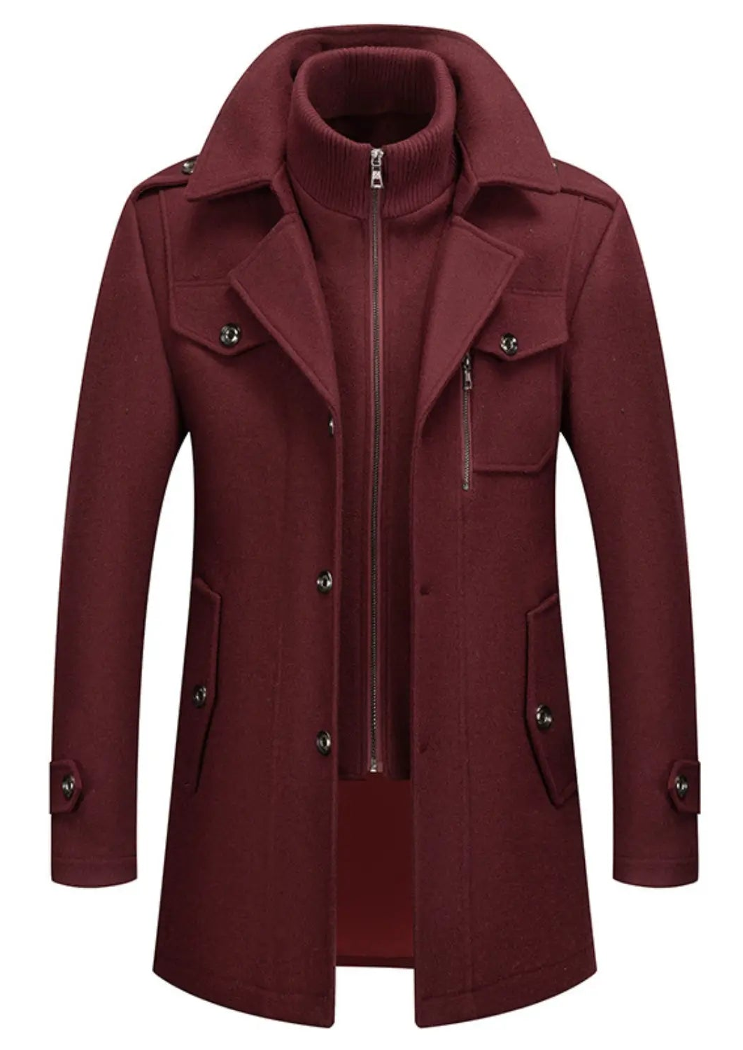 ShelbyCoat™ Classic Edition | Luxe Dubbele Kraag Trenchcoat voor Heren
