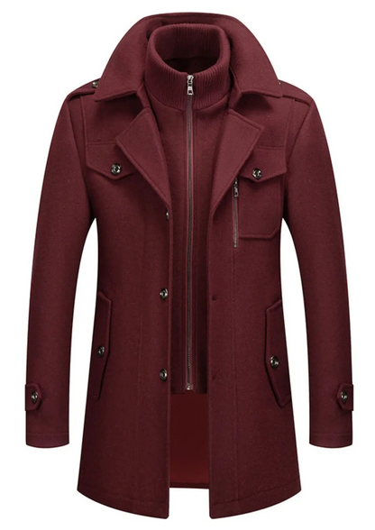 ShelbyCoat™ Classic Edition | Luxe Dubbele Kraag Trenchcoat voor Heren