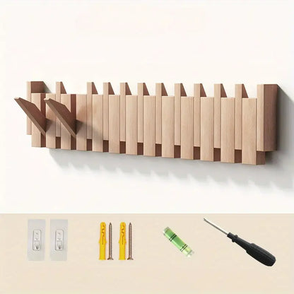 houtenKapstok™ – Handgemaakt Designstuk dat Jouw Hal Luxe Uitstraalt