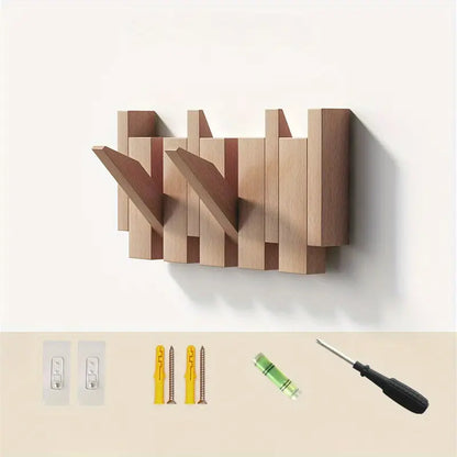 houtenKapstok™ – Handgemaakt Designstuk dat Jouw Hal Luxe Uitstraalt