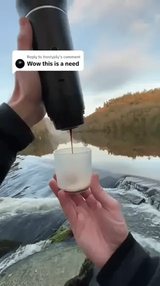 BrewMaster™ 3-in-1 | Draagbare Espressomachine voor Koffie