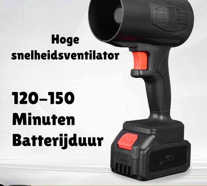 Jetstorm™ Blower | Krachtige Droger, Draagbaar & Snel Oplaadbaar