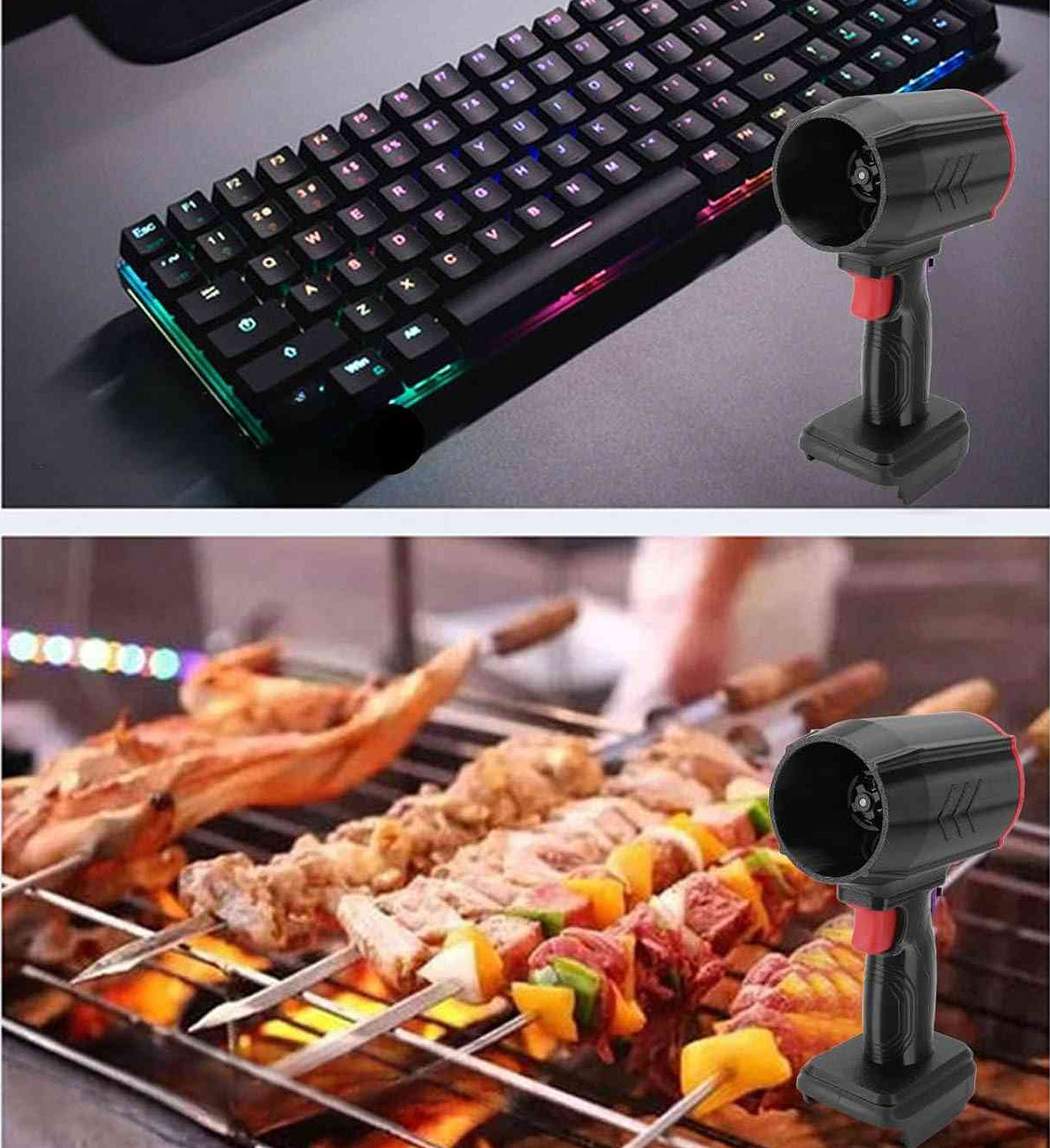 Jetstorm™ Blower | Krachtige Droger, Draagbaar & Snel Oplaadbaar